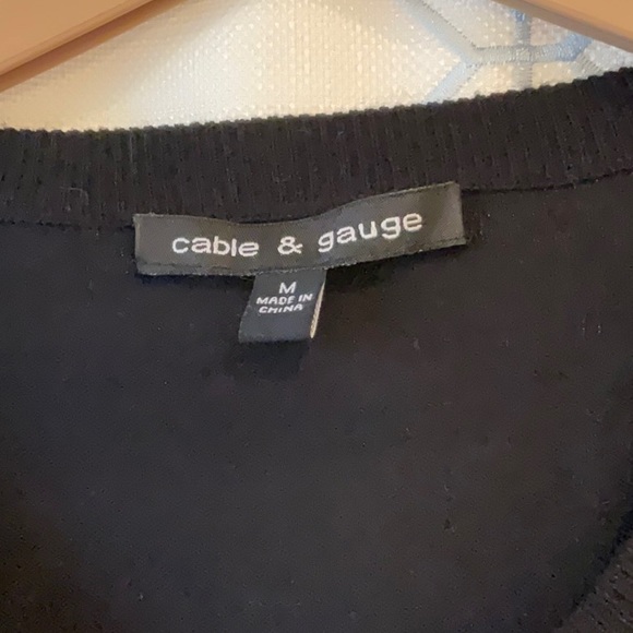 Cable and Gauge Cardigan - Picture 2 of 5